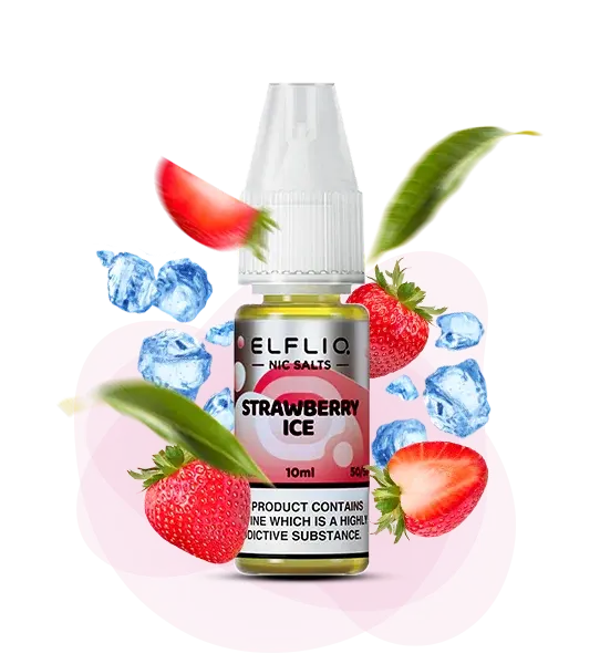 ELFLIQ Strawberry Ice 10мл - Клубника Лид - купить в Киеве с доставкой по Украине