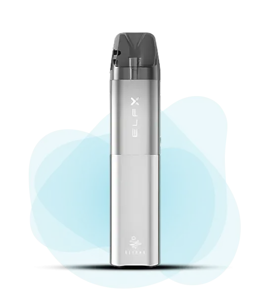 Pod-система Elf Bar ELF X Silver - В зависимости от жидкости - купить в Киеве с доставкой по Украине