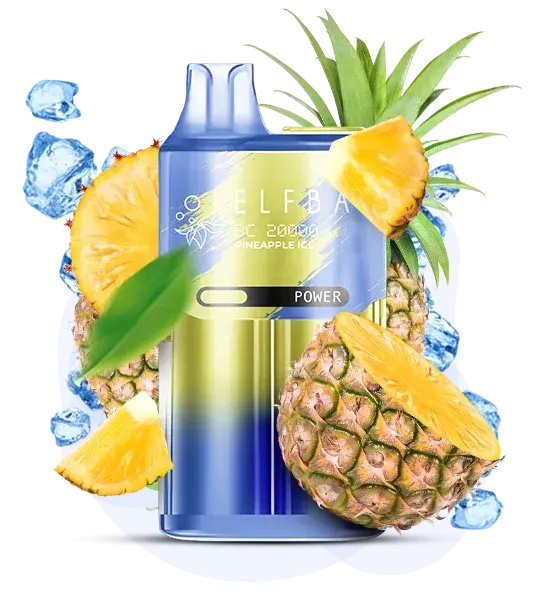 Elf Bar BC20000 Pineapple Ice - Ананас со льдом - купить в Киеве с доставкой по Украине