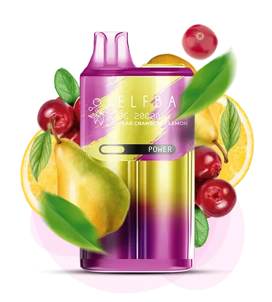 Elf Bar BC20000 Pear Cranberry Lemon - Груша Клюква Лимон Клюква - купить в Киеве с доставкой по Украине