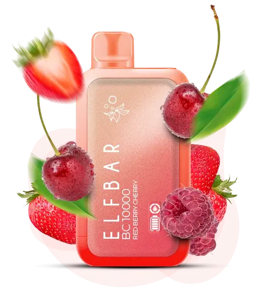 Elf Bar BC 10000 Red Berry Cherry - Красные ягоды и вишня - купить в Киеве с доставкой по Украине