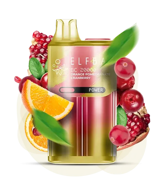 Elf Bar BC20000 Orange Pomegranate Cranberry - Апельсин Гранат Клюква Гранат Клюква - купить в Киеве с доставкой по Украине