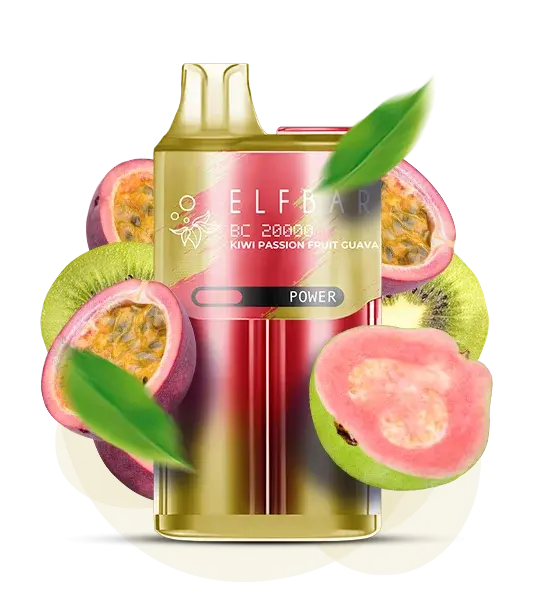 Elf Bar BC20000 Kiwi Passion Fruit Guava - Киви Маракуйя Гуава - купить в Киеве с доставкой по Украине