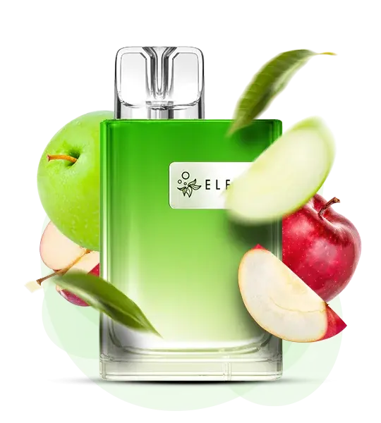 Elf Bar CR 8000 Double apple - Двойное Яблоко - купить в Киеве с доставкой по Украине