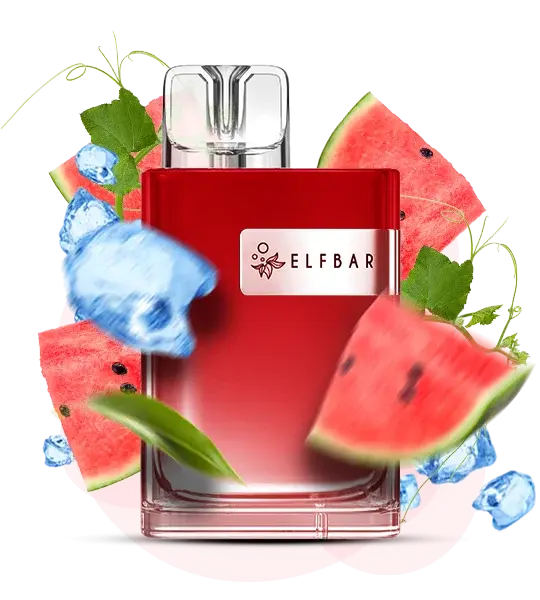 Elf Bar CR 8000 Watermelon ice - Арбузный лед - купить в Киеве с доставкой по Украине