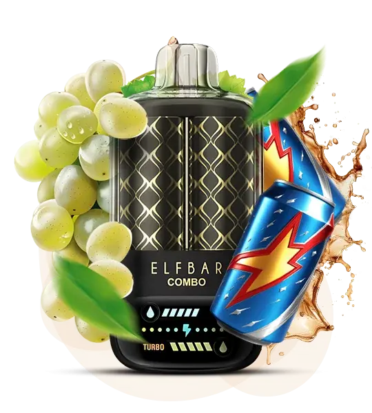 Elf Bar Combo 25000 Grape & Mary Drink - Виноград и Мэри Дринк - купить в Киеве с доставкой по Украине