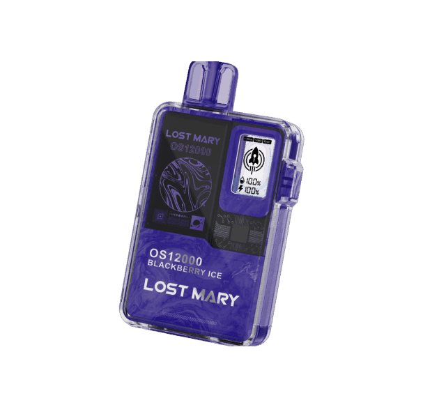 Lost Mary OS 12000 (Ежевика лёд) - Лед, Черника - купить в Киеве с доставкой по Украине