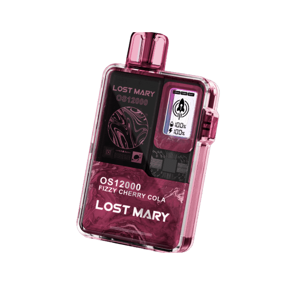 Lost Mary OS 12000 (Шипучая вишня, Кола) - Вишня, Кола - купить в Киеве с доставкой по Украине