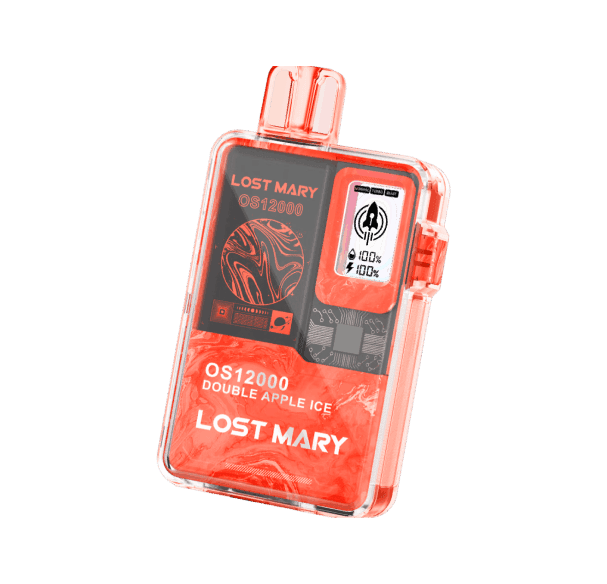 Lost Mary OS 12000 (Двойное яблоко лед) - Лед, Двойное Яблоко - фото оригинального Эльф Бар с доставкой по Украине