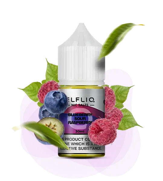 ELFLIQ Blueberry Sour Raspberry 30мл - Черника Кислая Малина Кислая Малина - купить в Киеве с доставкой по Украине