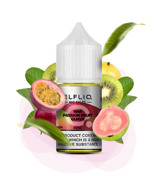 ELFLIQ Kiwi Passion Fruit Guava 30мл - Киви Маракуйя Гуава - купить в Киеве с доставкой по Украине