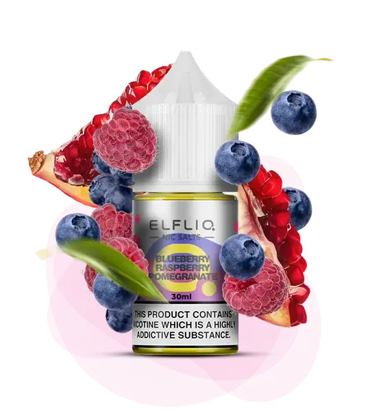 ELFLIQ Blueberry Raspberry Pomegranate 30 ml - Гранат, Малина, Черника - купить в Киеве с доставкой по Украине