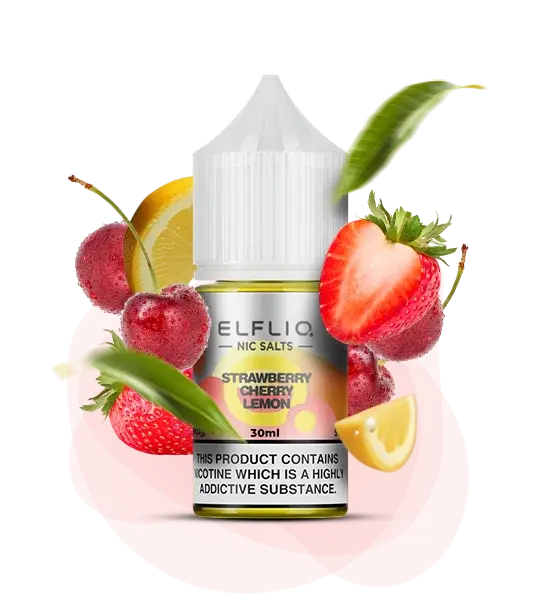 ELFLIQ Strawberry Cherry Lemon 30 ml - Вишня, Лимон, Клубника - купить в Киеве с доставкой по Украине