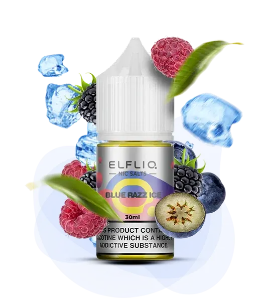 ELFLIQ Blue Razz 30 ml - Голубая малина - купить в Киеве с доставкой по Украине