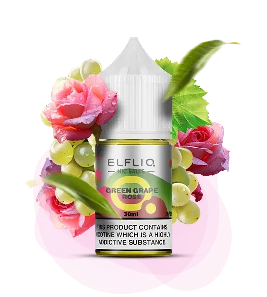 ELFLIQ Green Grape Rose 30 ml - Зеленый виноград, Роза - купить в Киеве с доставкой по Украине