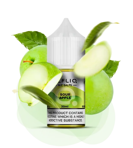 ELFLIQ Sour Apple 30 ml - Кислое яблоко - купить в Киеве с доставкой по Украине