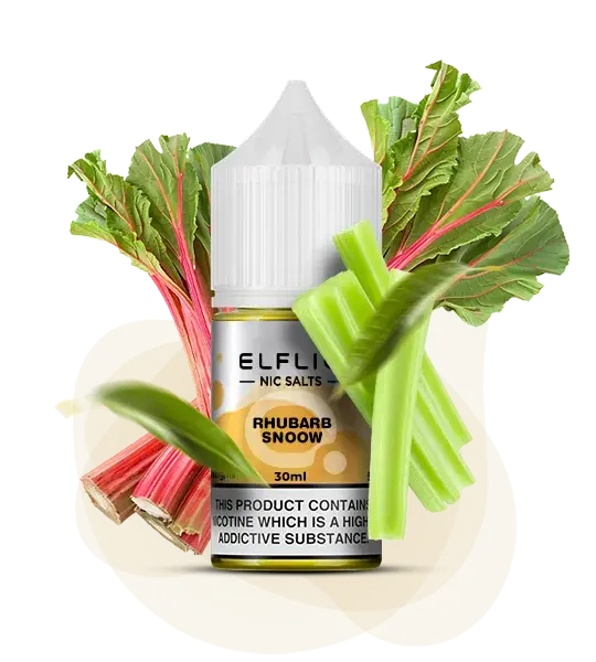 ELFLIQ Rhubarb Snoow 30 ml - Ревень со льдом - купить в Киеве с доставкой по Украине