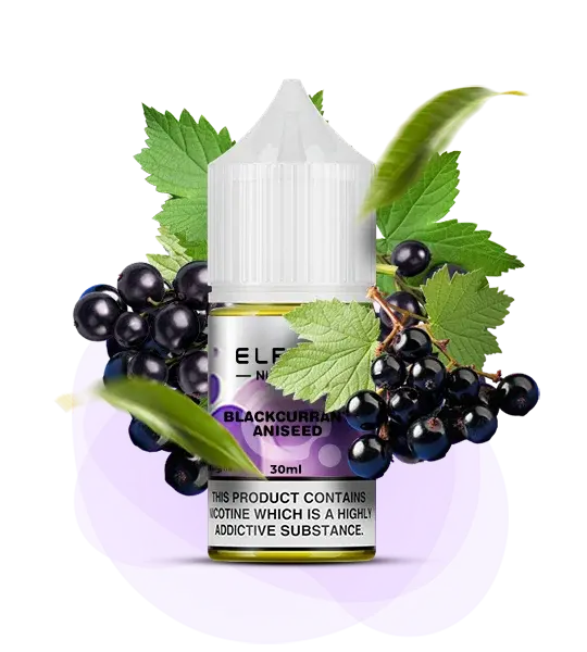 ELFLIQ Blackcurrant Aniseed 30 ml - Анис, Черная смородина - купить в Киеве с доставкой по Украине