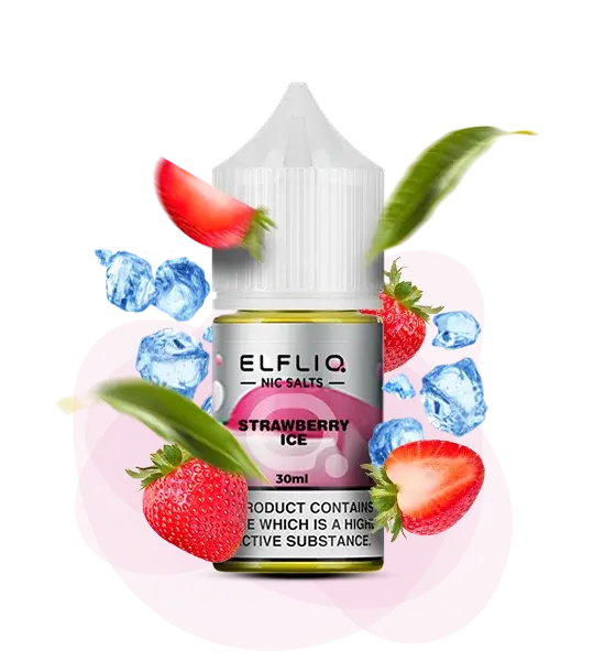 ELFLIQ Strawberry Ice 30 ml - Клубника со льдом - купить в Киеве с доставкой по Украине