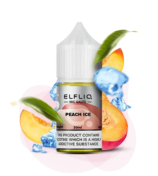 ELFLIQ Peach Ice 30 ml - Персик со льдом - купить в Киеве с доставкой по Украине