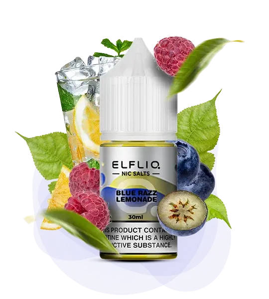 ELFLIQ Blue Razz Lemonade 30 ml - Голубая малина, Лимонад - купить в Киеве с доставкой по Украине