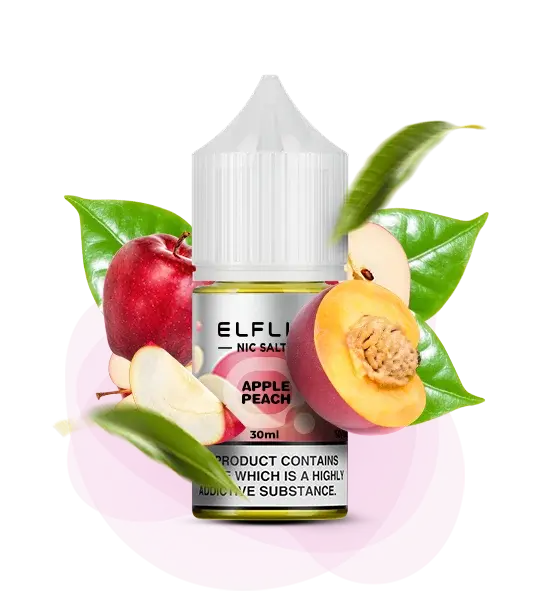 ELFLIQ Apple Peach 30 ml - Персик, Яблоко - купить в Киеве с доставкой по Украине