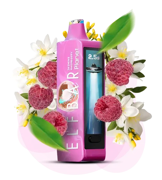 Elf Bar Planet 25000 Jasmine Raspberry - Жасмин Малина - купить в Киеве с доставкой по Украине