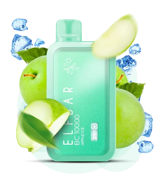 Elf Bar BC 10000 Apple Ice - Яблоко лед - купить в Киеве с доставкой по Украине