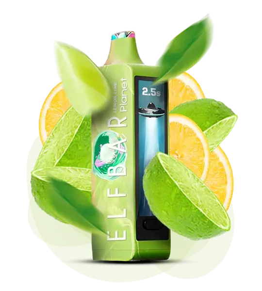 Elf Bar Planet 25000 Lemon Lime - Лимон Лайм - купить в Киеве с доставкой по Украине