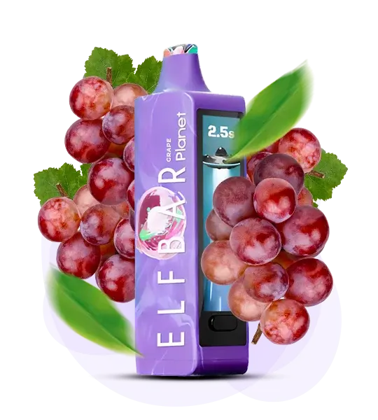 Elf Bar Planet 25000 Grape - Виноград - купить в Киеве с доставкой по Украине