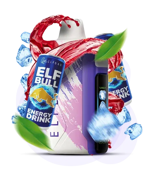 Elf Bar Ice King 30000 Elf bull - Энергетик - купить в Киеве с доставкой по Украине