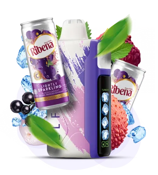 Elf Bar Ice King 30000 Ribena lychee - Рибена и личи - купить в Киеве с доставкой по Украине