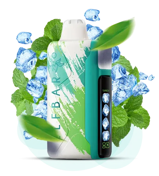 Elf Bar Ice King 30000 Miami mint - Майами мята - купить в Киеве с доставкой по Украине