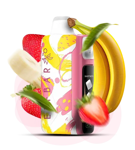 Elf Bar Sweet King 30000 Strawberry banana - Клубника Банан Банан - купить в Киеве с доставкой по Украине