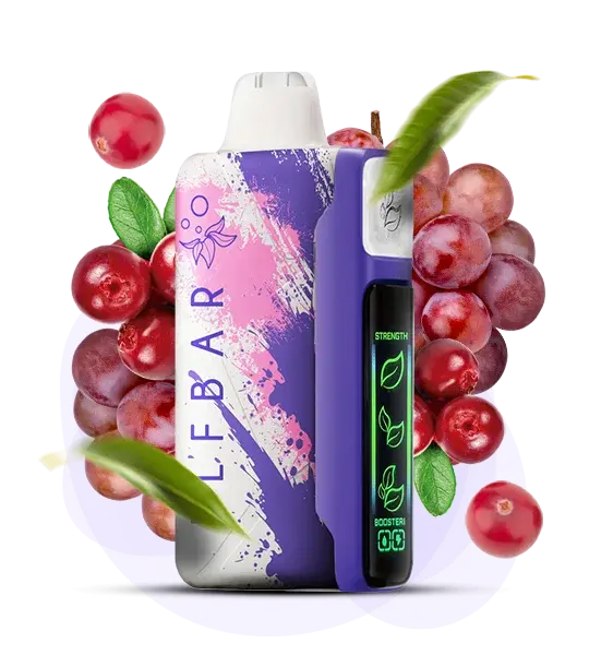 Elf Bar Nic King 30000 Grape Cranberry - Виноград и клюква - купить в Киеве с доставкой по Украине