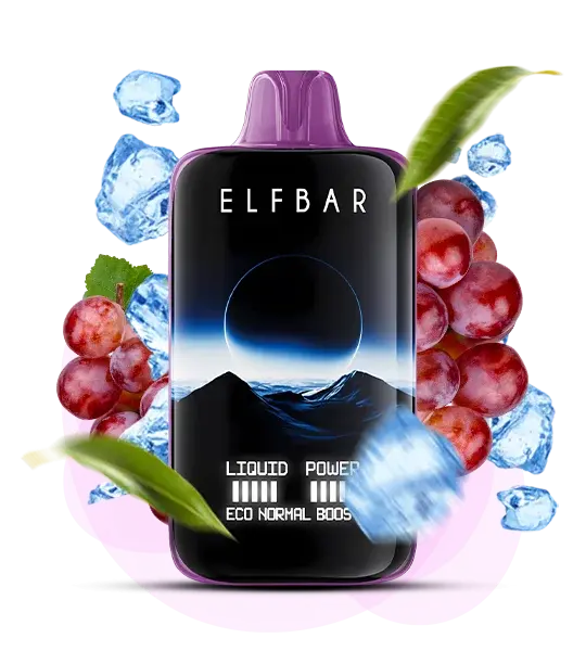 Elf Bar 40000 Moon Night Grape ice - Виноград Лед - купить в Киеве с доставкой по Украине