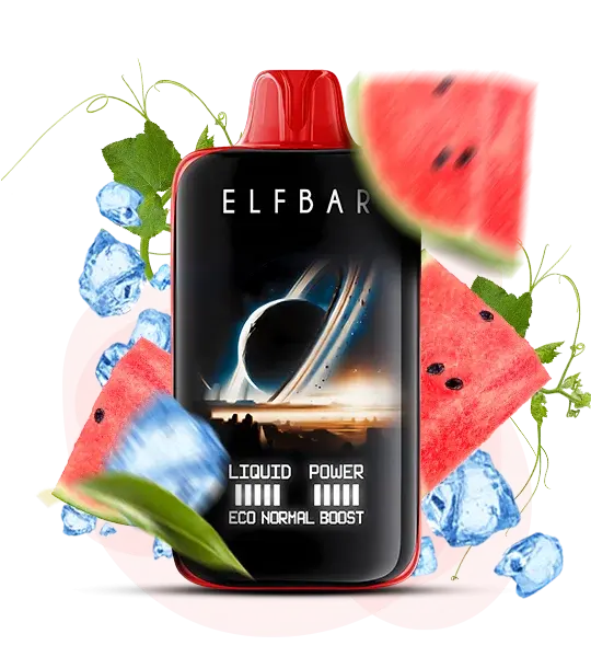 Elf Bar 40000 Moon Night Watermelon ice - Арбуз Лед Арбуз Лед - купить в Киеве с доставкой по Украине