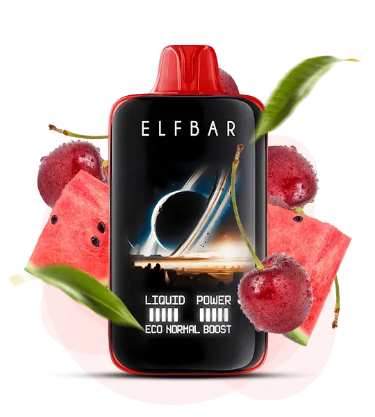 Elf Bar 40000 Moon Night Cherry watermelon - Вишня Арбуз Арбуз - купить в Киеве с доставкой по Украине