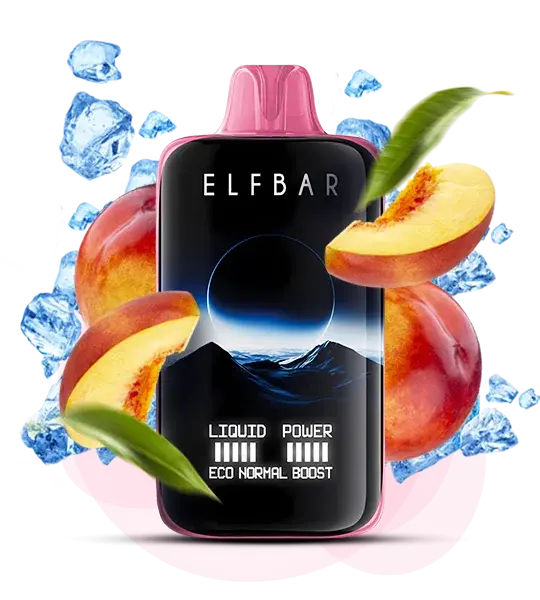 Elf Bar 40000 Moon Night Peach ice - Персик Лид - купить в Киеве с доставкой по Украине