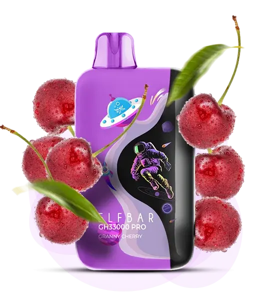 Elf Bar GH 33000 Pro Granny Cherry - Бабушкина вишня - купить в Киеве с доставкой по Украине