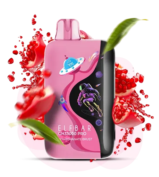 Elf Bar GH 33000 Pro Pomegranate Burst - Гранатовый взрыв - купить в Киеве с доставкой по Украине