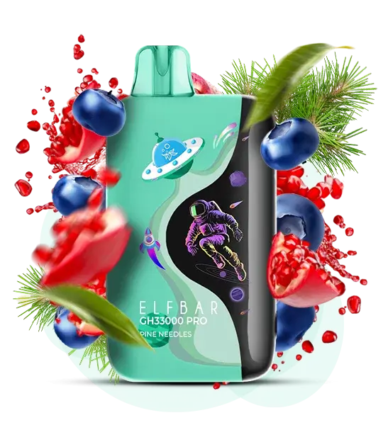 Elf Bar GH 33000 Pro Pine Needles - Хвоя сосны - фото оригинального Эльф Бар с доставкой по Украине