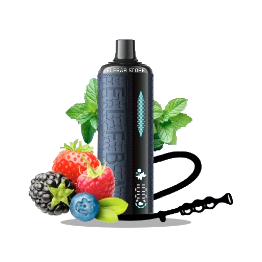 Elf Bar E-Shisha 12000 Berry Mint - Ягодный микс с мятой - купить в Киеве с доставкой по Украине
