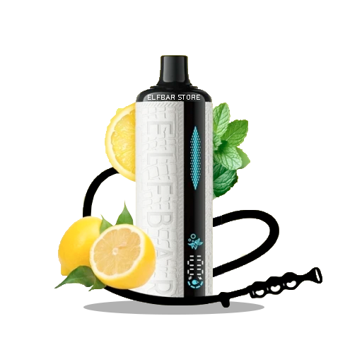 Elf Bar E-Shisha 12000 Lemon Mint - Лимон с мятой - купить в Киеве с доставкой по Украине