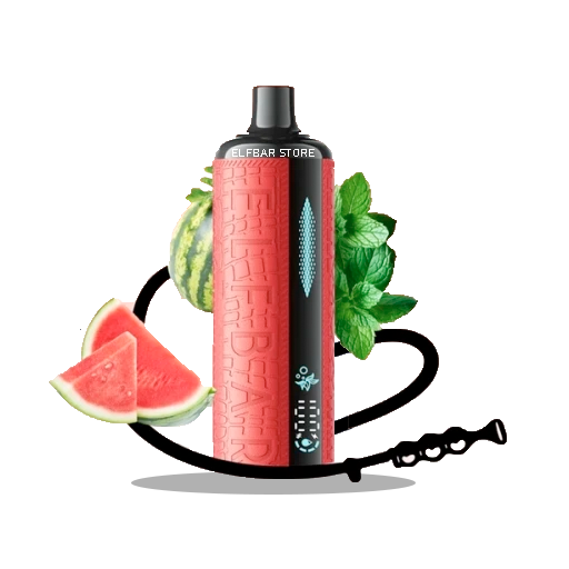 Elf Bar E-Shisha 12000 Watermelon Mint - Арбуз с мятой - купить в Киеве с доставкой по Украине