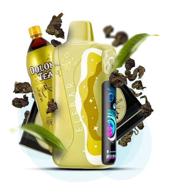 Elf Bar Lush King Pro 40000 Milky Oolong - Молочный улун - купить в Киеве с доставкой по Украине