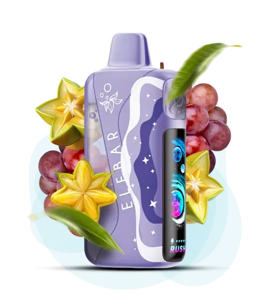 Elf Bar Lush King Pro 40000 Starfruit Grape - Карамбола и виноград - купить в Киеве с доставкой по Украине