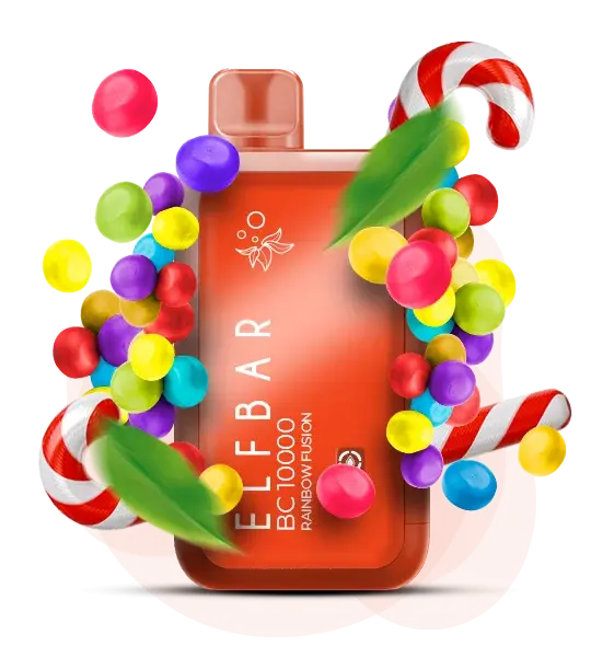 Elf Bar BC 10000 Rainbow Fusion - Скитлс - купить в Киеве с доставкой по Украине