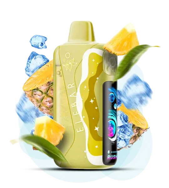 Elf Bar Lush King Pro 40000 Sour Pineapple Ice - Кислый ананас и лед - купить в Киеве с доставкой по Украине