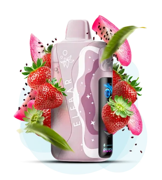 Elf Bar Lush King Pro 40000 Sour Strawberry Dragonfruit - Кислый драконий фрукт и клубника - купить в Киеве с доставкой по Украине